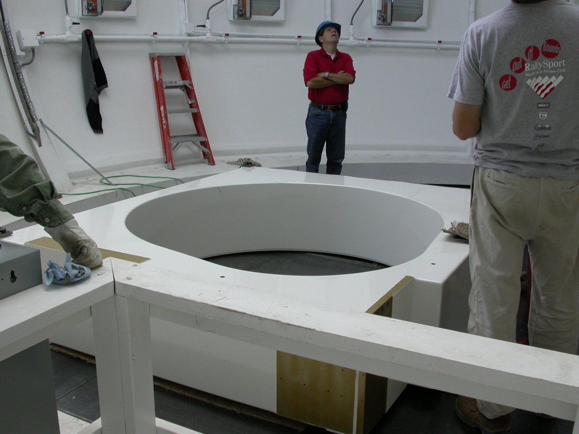 Perparing to lift box horizontally.
