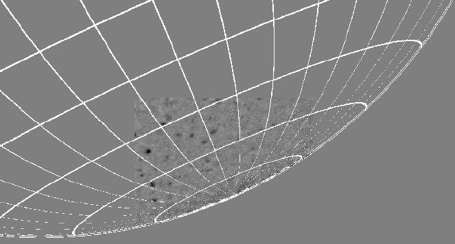 South pole magnetogram