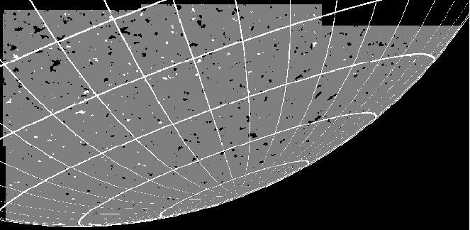 Mosaic with noise removed