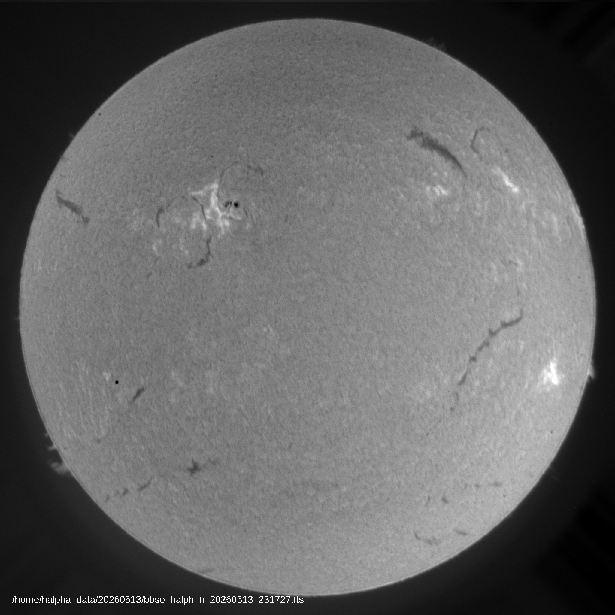 H-alpha full disk