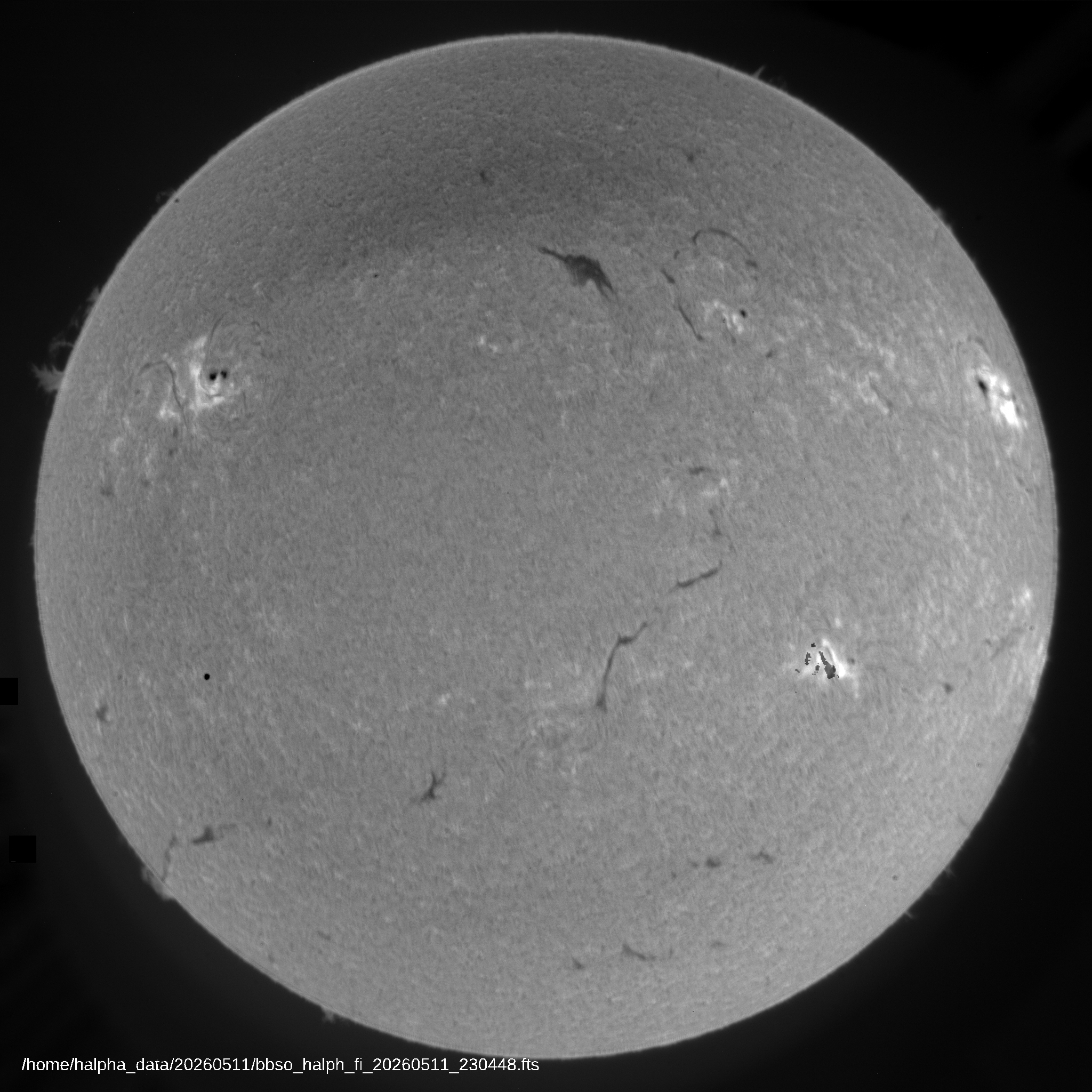 H-alpha full disk