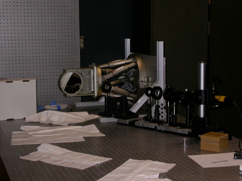 NST secondary on hexapod.