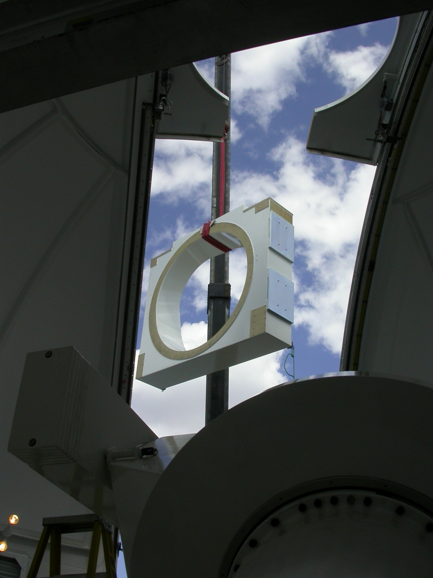 Center box at slit