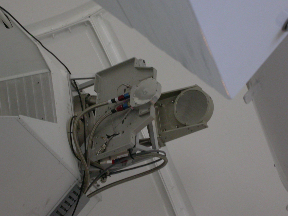 The heat stop installed ahead of M2.